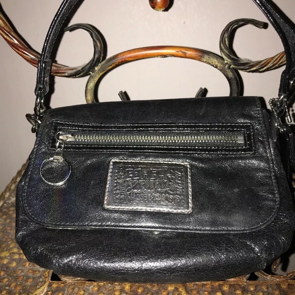 Coach Poppy Small Patent Leather Handbag - Picture 2 of 7